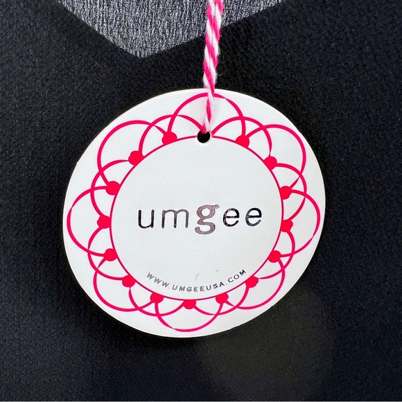 Umgee NWT Black Tie Front Tank Top Blouse Size Small Adjustable Spaghetti Straps - Picture 12 of 16